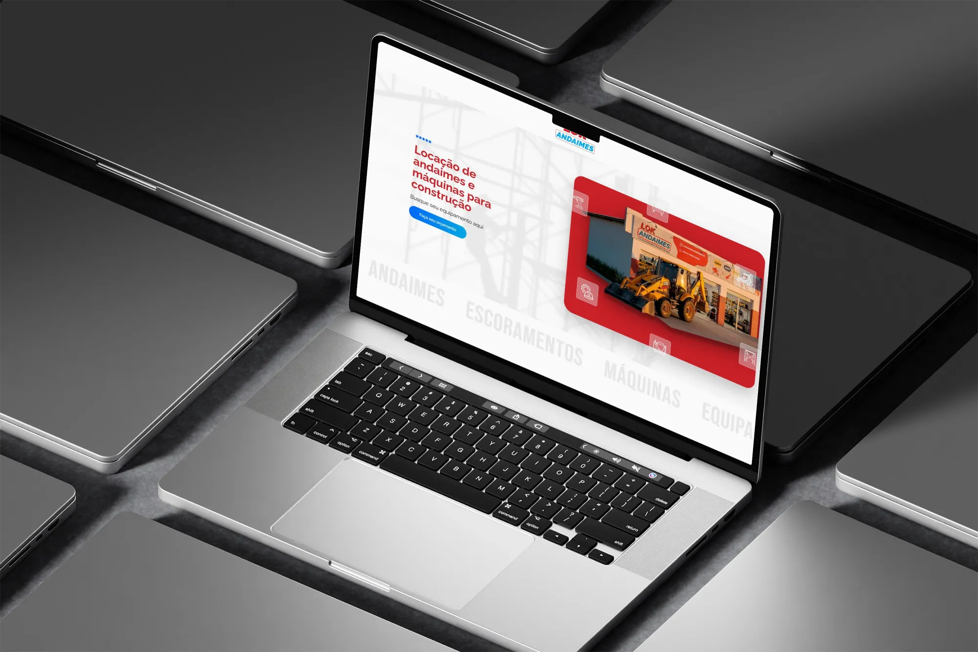 Lok Andaimes Irecê Web Design