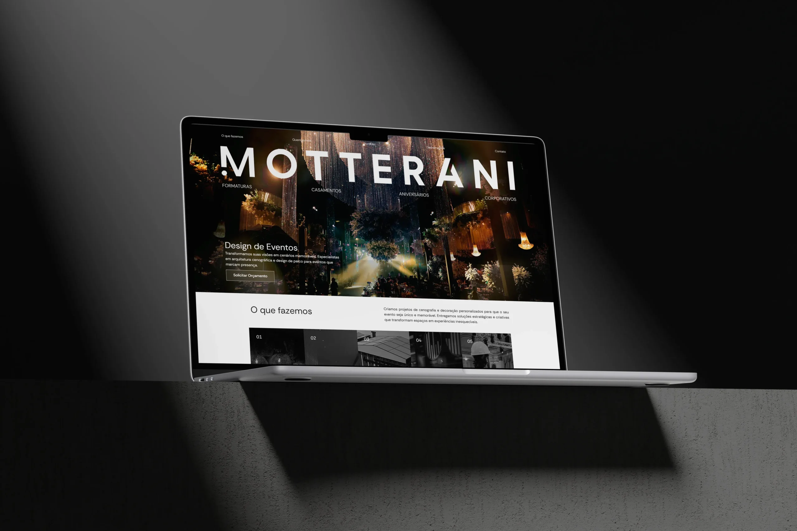 Motterani Cenografia Web Design