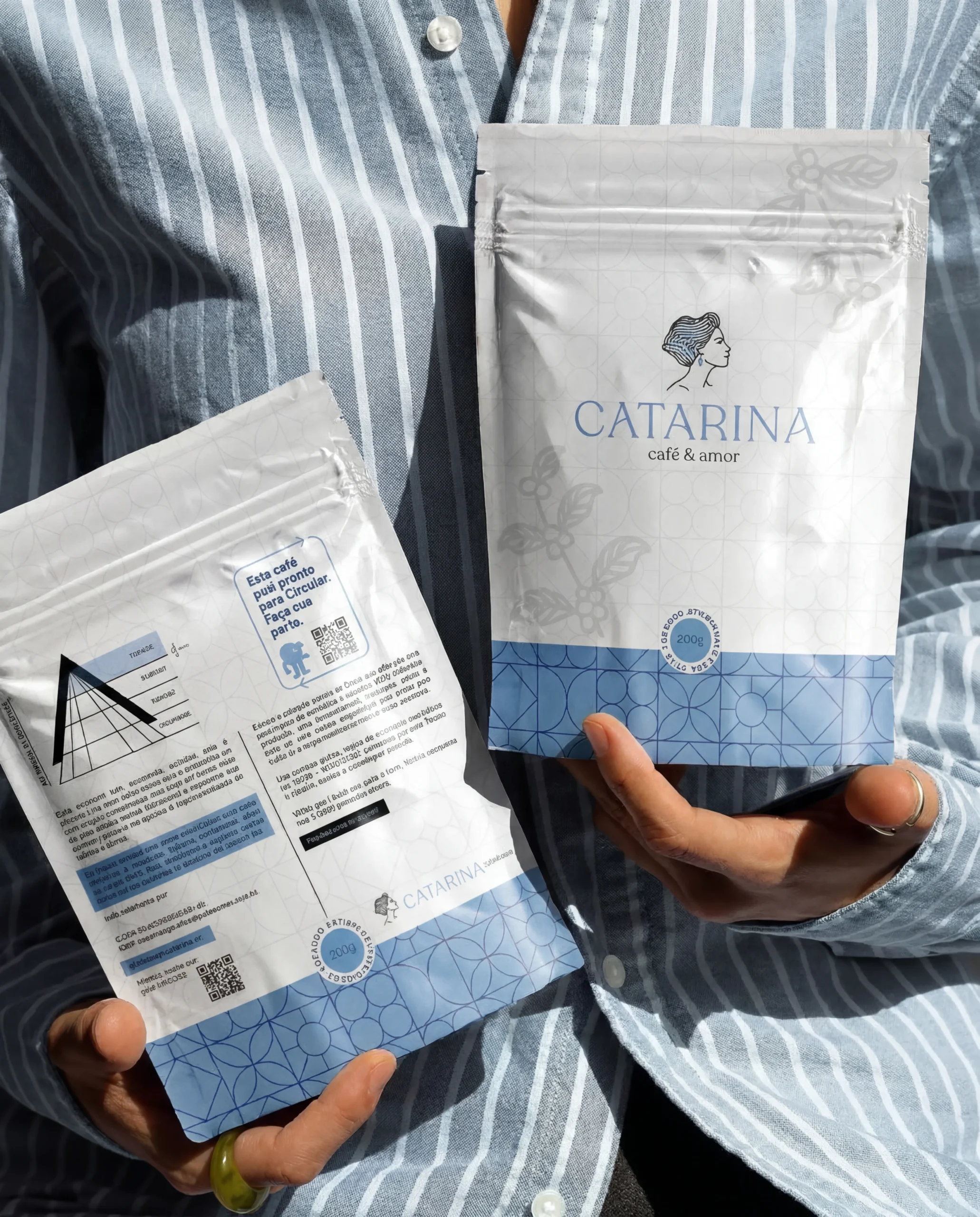 Catarina Café & Amor Design de Embalagem